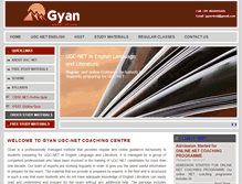 Tablet Screenshot of gyan4net.com